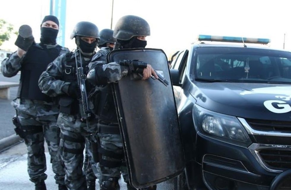 El video de cómo fue el operativo de fuerzas de seguridad en el barrio Bella Vista