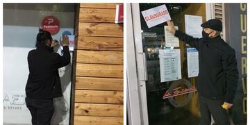 Clausuraron cuatro bares por el amontonamiento de gente para ver los partidos (@CaroLabayru)