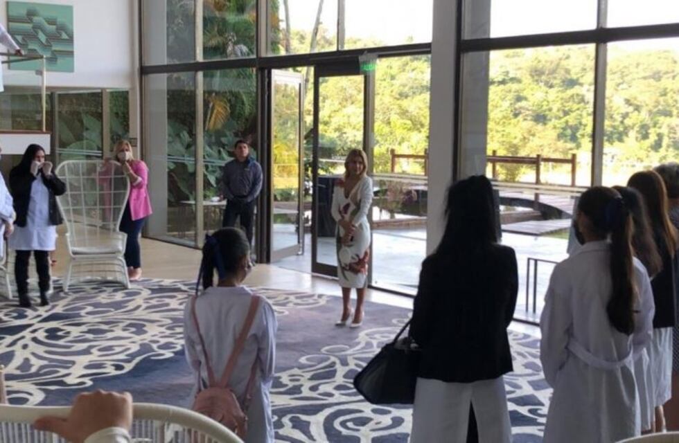 Fabiola Yañes estuvo en Cataratas del Iguazú por el Día Mundial del Medio Ambiente pedido por Francisco