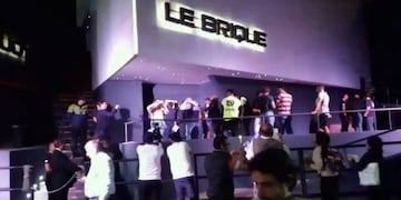 Clausuraron el boliche Le Brique de Villa Gesell (Foto: captura video)