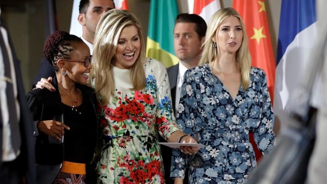 Mu00e1xima e Ivanka en el G20.