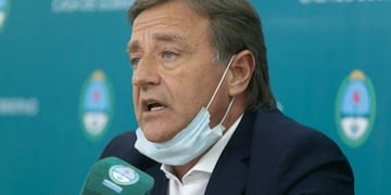 El Gobernador de Mendoza recordó en un sentido mensaje al astro del fútbol mundial fallecido hoy. Gentileza Gobierno de Mendoza
