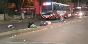 Basura en las calles de Paraná\u002E