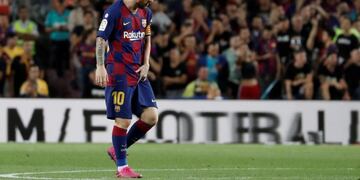 Barcelona confirmó la lesión de Lionel Messi\u002E (AP)