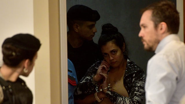 Presentaron los resultados del peritaje oficial de Brenda Agüero. (Pedro Castillo / La Voz)