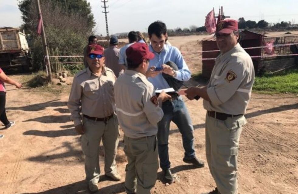 Un predio de Uriburu y Circunvalación fue clausurado por excavaciones ilegales