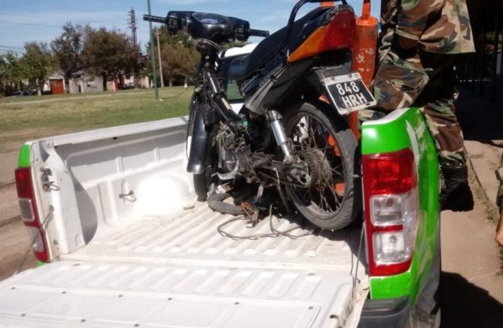 Punta Alta: circulaba en una moto robada y fue aprehendido