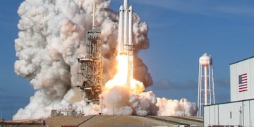 El despegue del Falcon Heavy\u002E