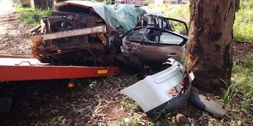 Una mujer falleció en un siniestro en Puerto Esperanza\u002E (Foto: Misiones Online)