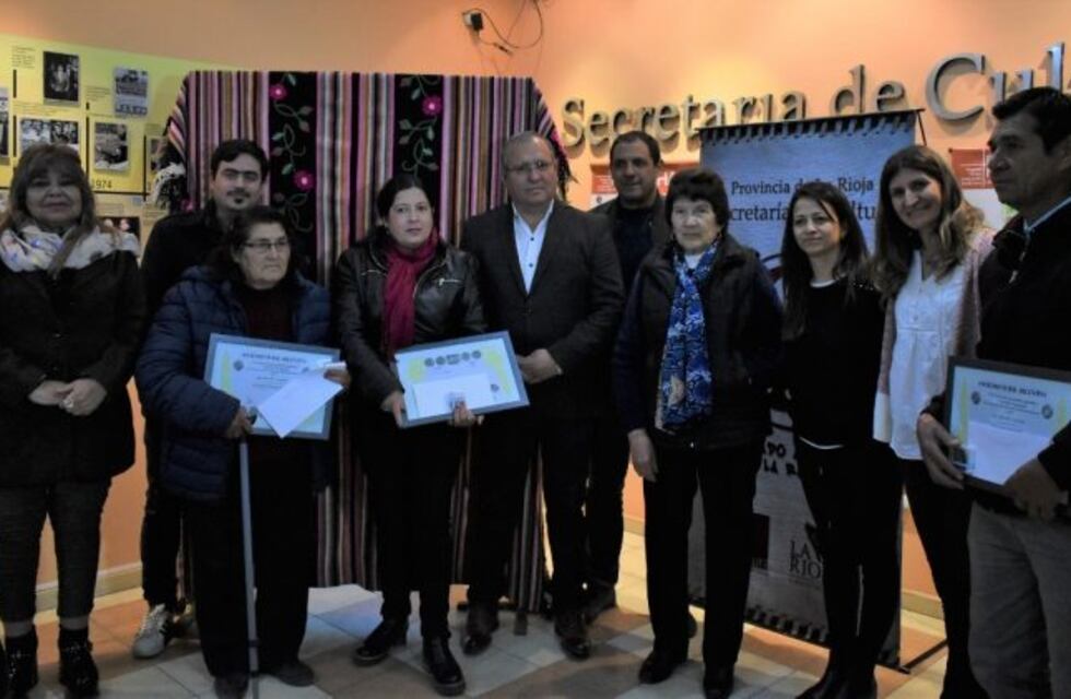 Artesanos premiados en la Rural