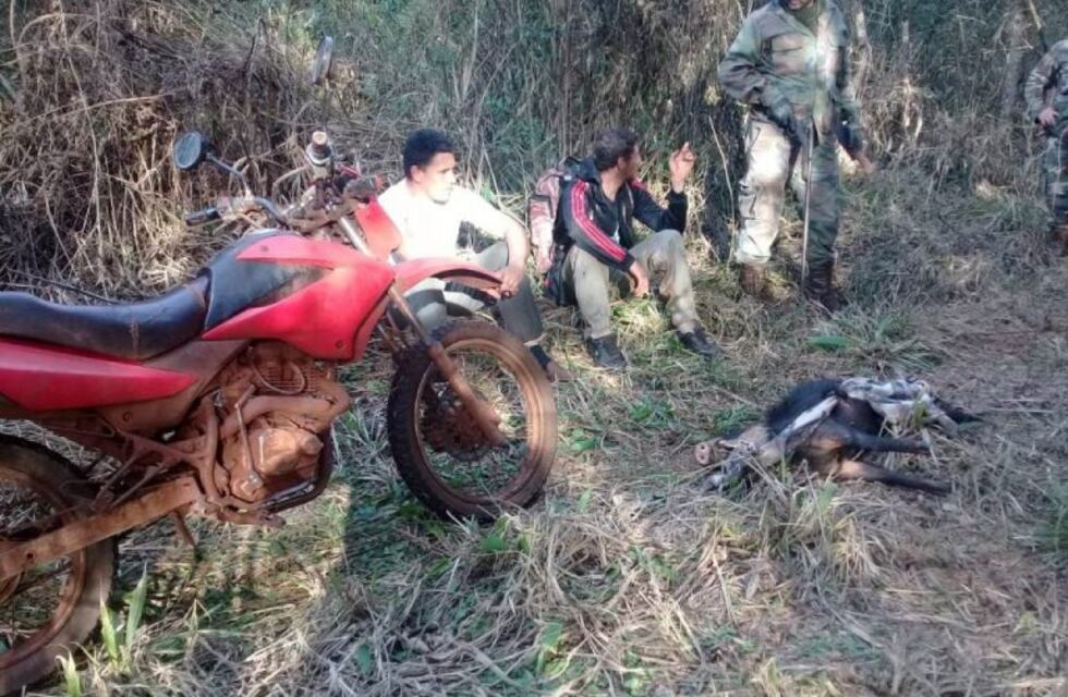 Biósfera Yabotí: dos hombres fueron detenidos por caza furtiva y portación ilegal de armas