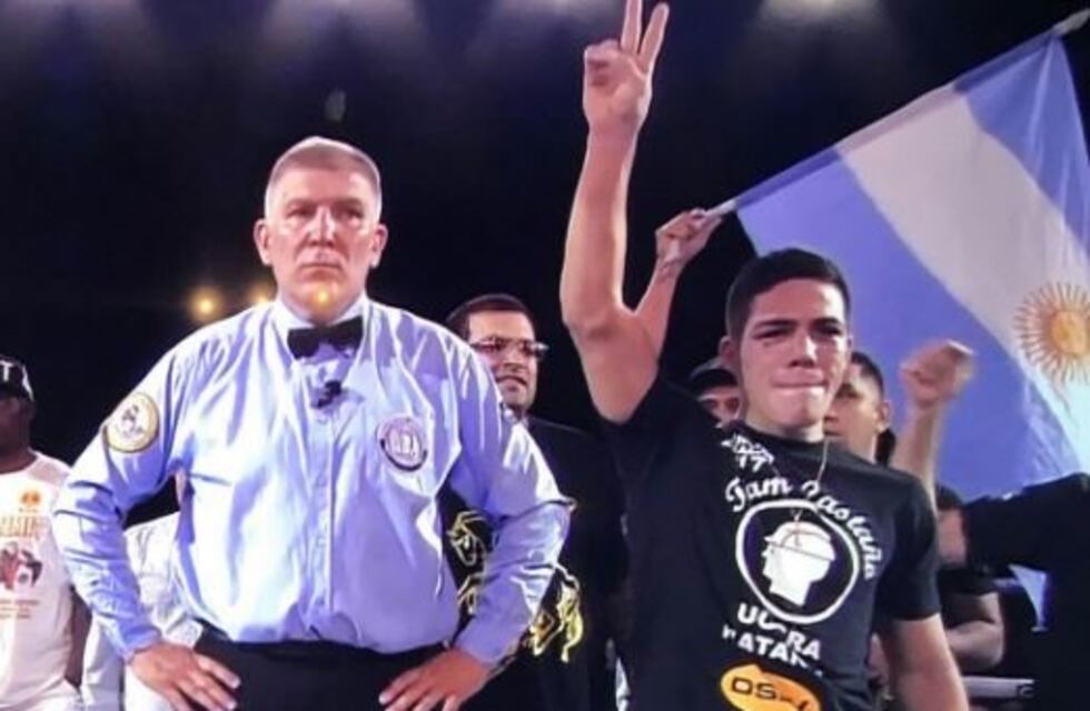 Boxeo: Brian Castaño ganó en Francia y retuvo su título de la AMB