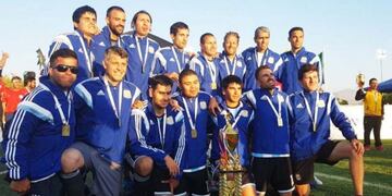 Los Murciélagos se consagraron tricampeones de América y sacaron pasaje para el próximo Mundial de fútbol para ciegos\u002E