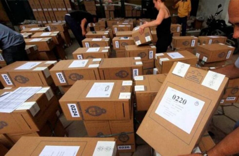 Elecciones 2019: llegaron a Gualeguaychú 295 urnas para el domingo