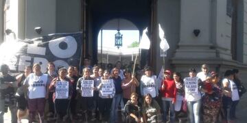 Polo Obrero en la ciudad de San Nicolás\u002E (Prensa Libre)