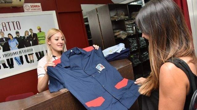 Uniformes escolares.