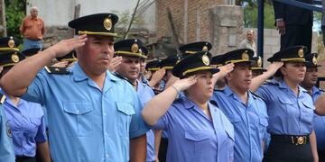 La Policía de San Luis celebró un nuevo aniversario\u002E Foto: ANSL\u002E