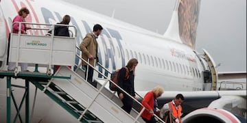 El Ministerio de Transporte sacó un decreto que marca una banda tarifaria a los vuelos de cabotaje