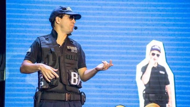 Oficial Gordillo. Foto de archivo.