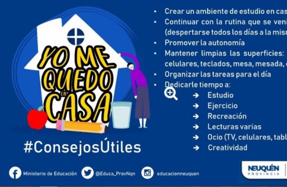 Provincia lanzó un plataforma educativa a distancia