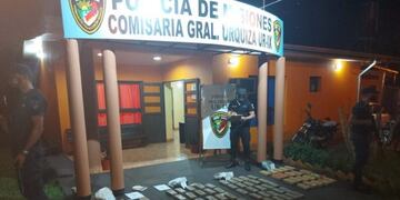 La droga fue incautada el domingo por la tarde\u002E