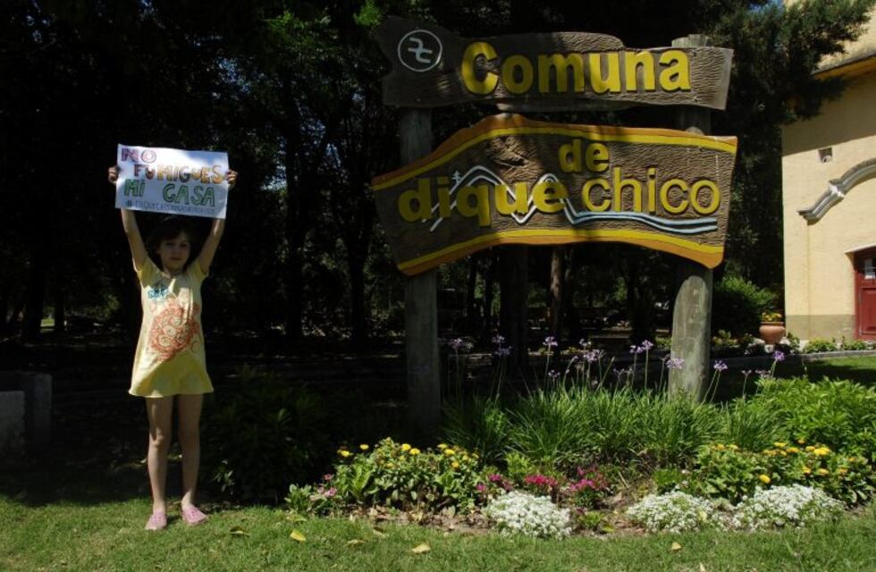 Vecinos de Dique Chico se expresaron en las redes en contra de las fumigaciones