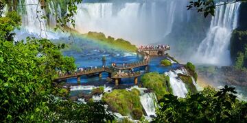 Cataratas del Iguazú, una de las siete maravillas naturales del mundo\u002E