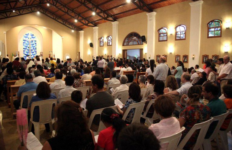 Parroquia La Aparecida de Vaqueros (Web).