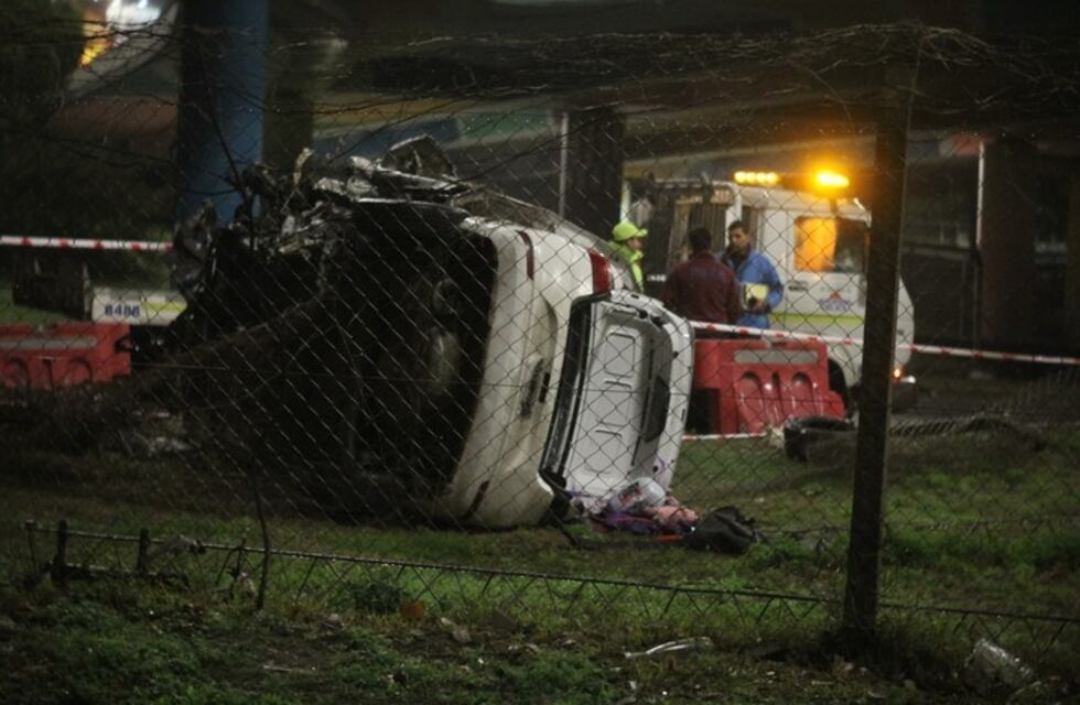 Habló un testigo del accidente en la General Paz: "Salió volando un auto"