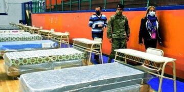 El Ejército Argentino se puso a disposición de los vecinos de Caleta Olivia