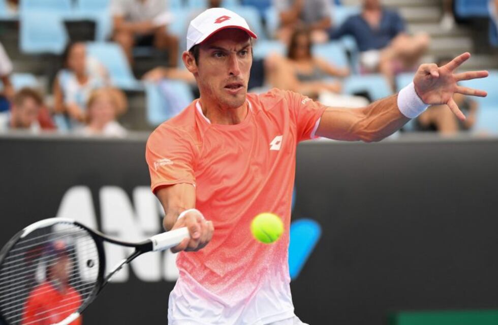Leo Mayer cayó ante el italiano Fabio Fognini y se despidió del Abierto de Australia