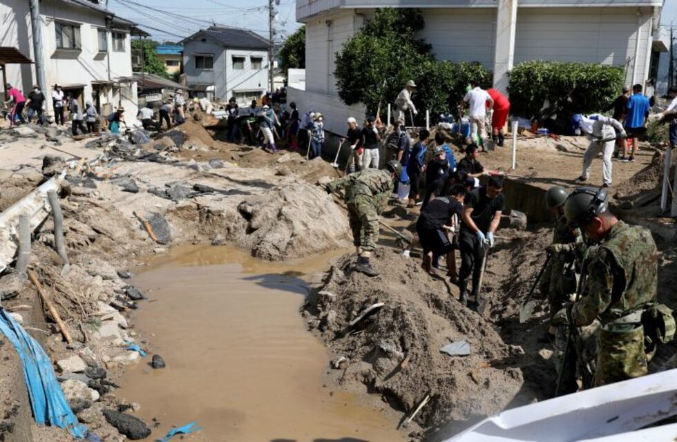 Japón: las lluvias dejaron al menos 179 muertos y es la cifra más alta desde 1982