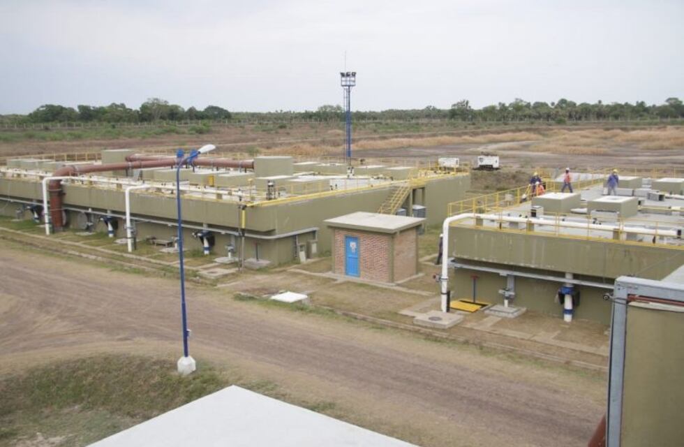 Supervisaron el avance de la moderna planta de tratamiento de líquidos cloacales del Gran Resistencia