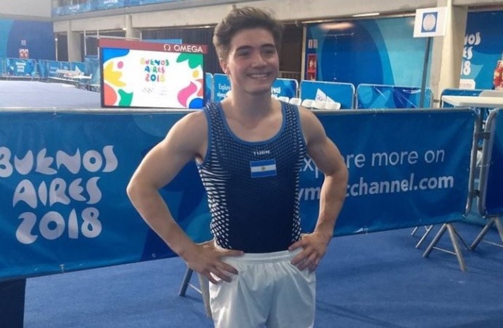 Martín Espíndola clasificó entre los ocho mejores y se metió en la final de salto de potro