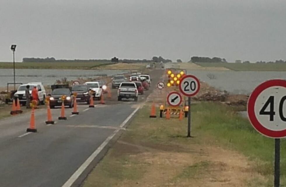 Se habilitó el tránsito en la ruta 3