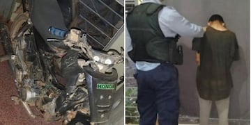 Una moto robada hace cinco años fue recuperada por la policía