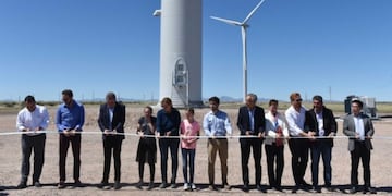 Inauguran un nuevo parque eólico de capitales chinos