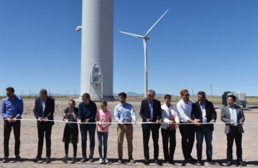 Inauguraron un nuevo parque eólico en Bahía Blanca