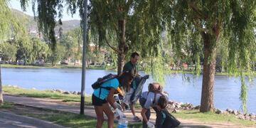 Plogging en Carlos Paz
