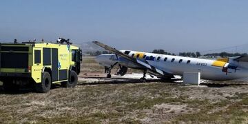 Despiste del avión en Mendoza\u002E