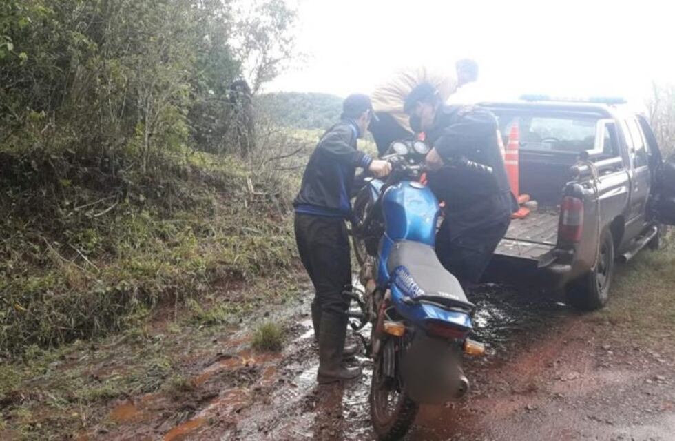 Recuperaron una motocicleta robada en Aristóbulo del Valle
