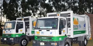 Recolecciu00f3n residuos en San Nicolu00e1s.