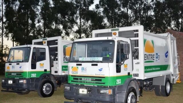 Recolecciu00f3n residuos en San Nicolu00e1s.