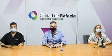 Conferencia de prensa de Castellano, Diego Lanzotti y Cappello