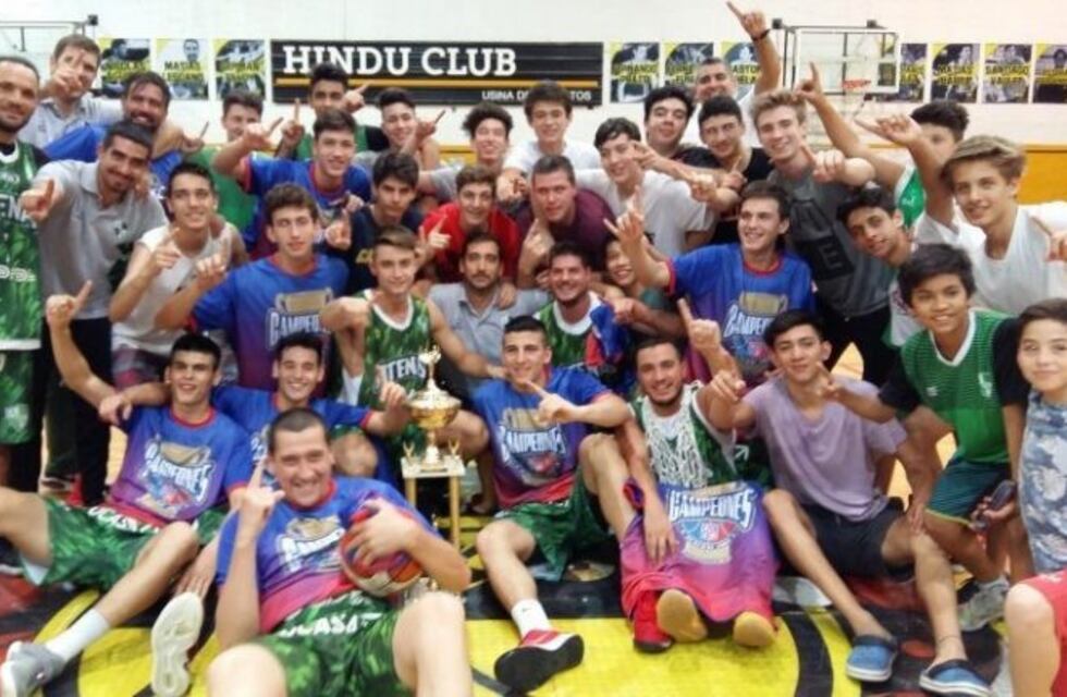 Con Atenas campeón global, así se definen todas las categorías del básquet local