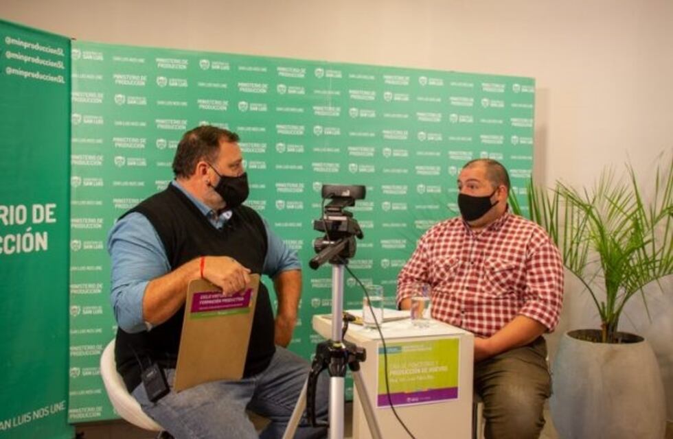 San Luis: Avanza la agenda de las capacitaciones productivas virtuales