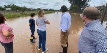 Chapo acompaño a Capitanich en la recorrida por el interior\u002E (Prensa Casa de Gobierno)
