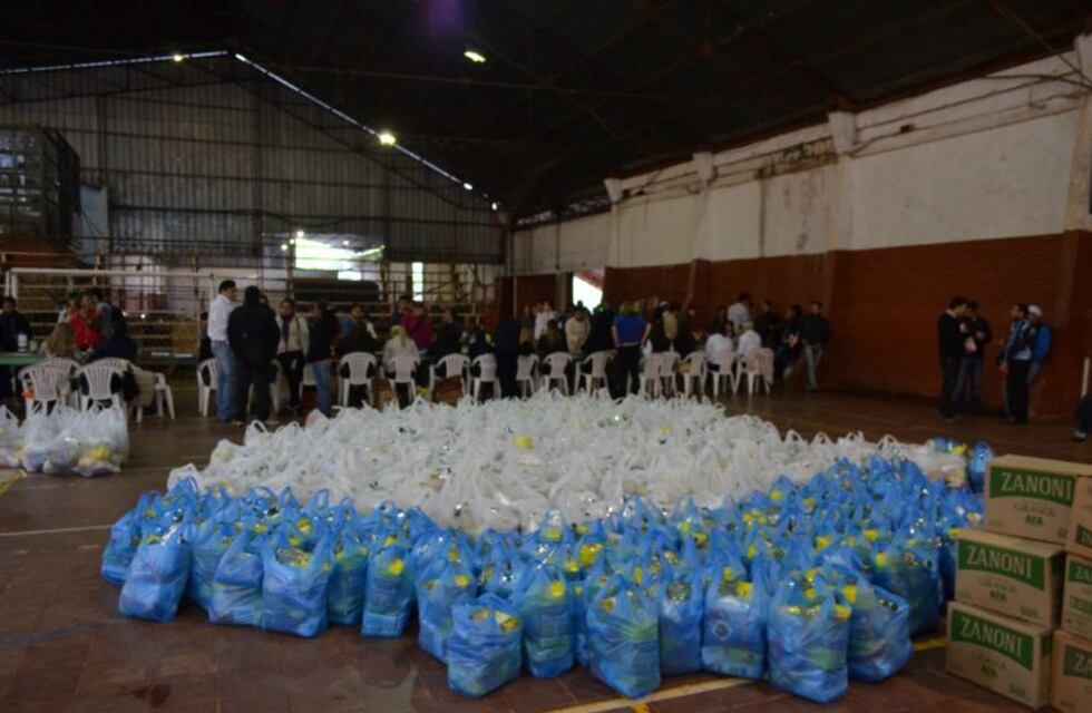 Tareferos de Oberá recibirán módulos alimentarios
