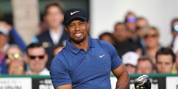Tiger Woods sufrió un grave accidente automovilístico y quedó hospitalizado/ AFP PHOTO / NEZAR BALOUT