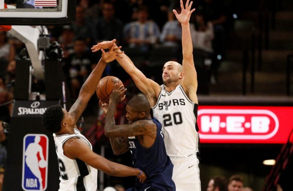 Los Spurs de Ginóbili debutaron en la NBA con un triunfo ante Minnesota